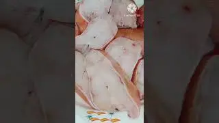Запечённый морской окунь.