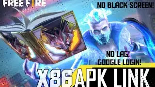 X86 Free Fire⚡️ - OB 34 || No Lag✔️ || No Black Screen💯|| Google Login🔥