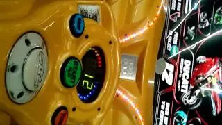 My cousin playing arcade games at zap zone
