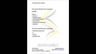 Python course syllabus