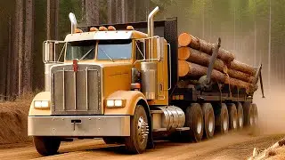 Top 5 Most Powerful Logging Trucks in the World | Timber Truck