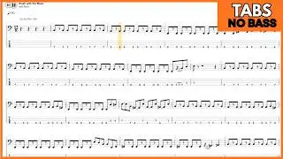 Jeff Beck - Brush with the Blues (Play Along Tabs Bass Cover)
