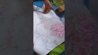 meesho floral wallpaper sticker unboxing// 400* 40 CM
