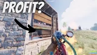 Our first raid! Solo survival Series! Rust console edition!