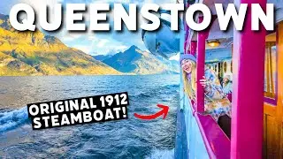 Queenstown MUST-DO: TSS Earnslaw STEAMSHIP + Walter Peak (Full Tour)