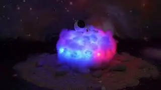 Ночник "космонавт на облаке"