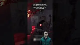 Rescue Backfires, Left Hooked 🪢🔪💔🩸 #dbd #deadbydaylightsurvivor #gaming