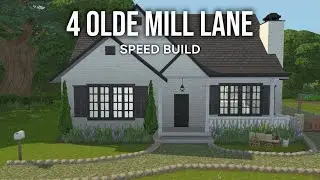 Sims 4 | 4 Olde Mill Lane | Speed Build