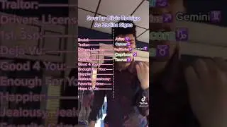 sour by olivia rodrigo as zodiac signs tiktok joncast1