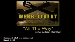 Webb-Tigert Ukulele Duo - "All The Way"   LIVE