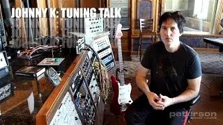 Peterson Tuners - Johnny K Talks Tuning at Groovemaster Studios