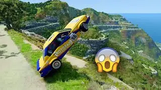 Mannequins going down the slide BeamNG
