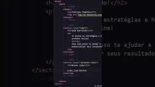 Como Criar um Link Personalizado com HTML + EMMET