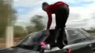 Прикол  Дурость  Водитель свадебного кортежа  Funny  Stupidity  The driver of a wedding convoy