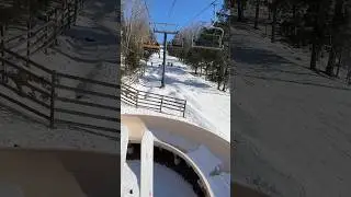 Water park and ski resort in Montreal 🇨🇦#canada #montreal #ski #snow #winter