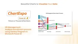HR Management: Analyze Recruitment Process using Sankey Diagram in Power BI | HRMS - Recruiting