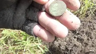 Искатели 47 регион.Все в сборе!  Пятак Катькин./Search coins & relics with a metal detector