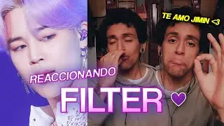 🚀REACCIONANDO A BTS!!🚀 JIMIN - 'FILTER' (with lyrics) 💜