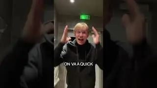I scream as loud as I can in the bathroom in a quick PRANK