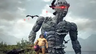 The Talos can temporarily break the petrification spell...LOL