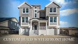 Inside this Luxury Waterfront Custom Home in Forked River, NJ | HJP Production