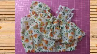 Blusa Ciganinha Infantil - modelagem Passo a Passo