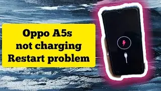 oppo a5s not charging || restart problem #oppo