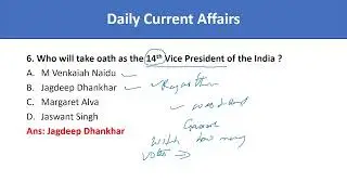 Current Affairs for APPSC and TSPSC || Group-I , Group-II , Group-III and Group-IV ||UPSC||SI and PC