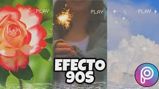 COMO EDITAR FOTOS ESTILO 90S EN PICSART | COMO USAR PICSART 🌅