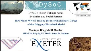 M. Borgerhoff Mulder :  Tracing the Interdisciplinary Career of the Polygyny Threshold Model