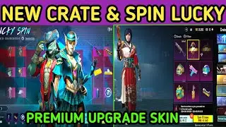Best Ever AUG Upgrade Skin Spin | BGMI/Pubg Mobile New Crate Opening | Mythic Set Crate Opening •