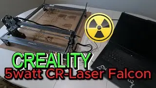 CREALITY CR Laser Falcon 5w Assembly and Trial