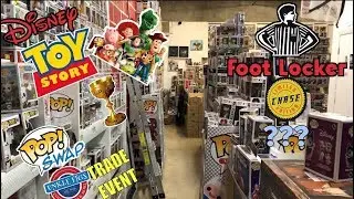 Funko Pop Hunting leads to Toy Story Grail! Chase at Footlocker!? Huge Pop Swap