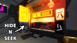 Hide and Seek In a JAPANESE custom map (The Strongest Battleground)
