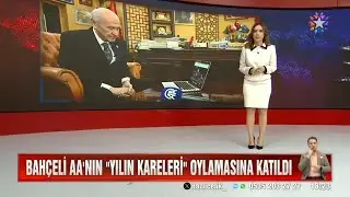 Genel Başkanımız Devlet BAHÇELİ, AA'nın düzenlediği ''Yılın Fotoğrafları'' oylamasına katıldı.