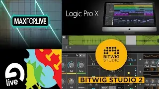 Bitwig Studio 2 - Logic Pro X (10.3) - Max For Live - Ableton Live - Courses