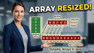 #1  How to increase the Size of an Array?Code to bigger array resize Array Dynamic resize java Array