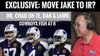 #Cowboys Exclusive: Move Jake to IR? Dr. Chao on TE, Dak & Lamb - Fish @ 6