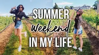 WEEKEND IN MY LIFE// Going Out, Vineyards & More !