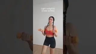 lift sagging, perkier boobs with dumbbells/ water bottles, shop outfit on hamilly.com