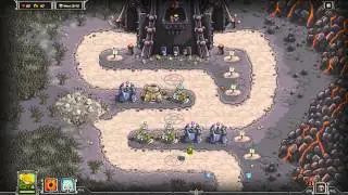 Kingdom Rush Walkthrough - The Dark Tower - Campaign 3 Stars [Steam version] [HD]