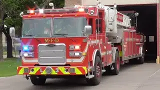 Minneapolis Fire Dept. Ladder 3 Responding