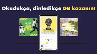 Podcast dinle, 2 GB hediyeni kazan!