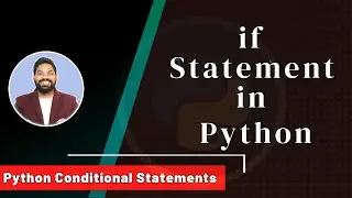 If Statement in Python | Python Conditional Statements | Python Tutorials for Beginners (Hindi)