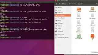 Linux command tar.