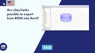Are silos/tanks possible to export from RFEM into Revit?