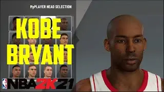 NBA 2K21-KOBE BRYANT FACE CREATION
