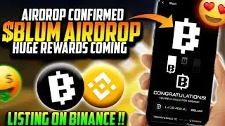 Blum airdrop | Blum telegram bot mining | Blum listing date
