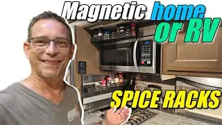 AWESOME Magnetic SPICE RACKS for Home or RV/Motorhome