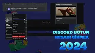 DISCORD BOT'UN HESABINA GİRMEK 2024| MRGANK | #discord